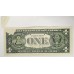 UNITED STATES OF AMERICA 1981 . ONE 1 DOLLAR BANKNOTE . ERROR . WITH A FLAP